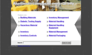 Aluminium-composite-material.info thumbnail