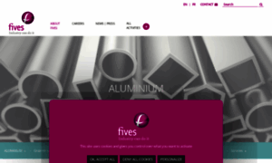 Aluminium.fivesgroup.com thumbnail