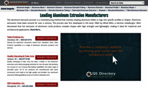 Aluminum-extrusions.net thumbnail