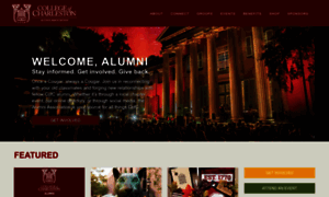 Alumni.cofc.edu thumbnail