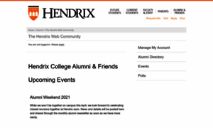 Alumni.hendrix.edu thumbnail