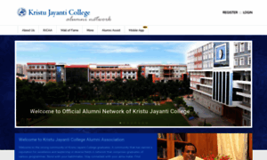 Alumni.kristujayanti.edu.in thumbnail