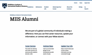 Alumni.miis.edu thumbnail