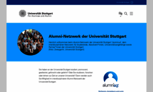 Alumni.uni-stuttgart.de thumbnail