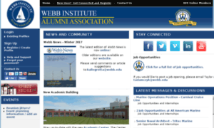 Alumni.webb.edu thumbnail