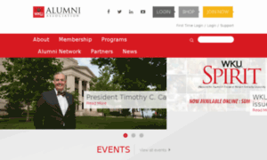 Alumni.wku.edu thumbnail