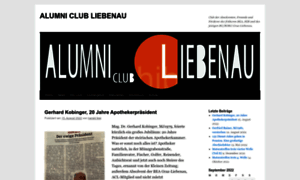 Alumniclubliebenau.at thumbnail