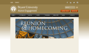 Alumniconnect.bryant.edu thumbnail
