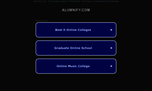 Alumnify.com thumbnail