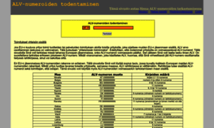 Alv-numeroiden-tarkistus.com thumbnail