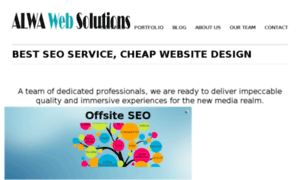 Alwawebsolutions.com thumbnail