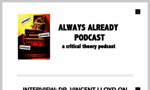 Alwaysalreadypodcast.wordpress.com thumbnail