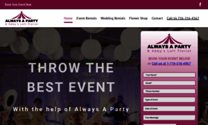 Alwaysaparty.com thumbnail