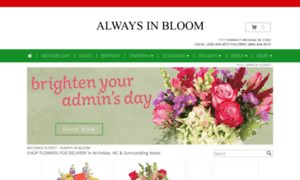 Alwaysinbloomflowershop.com thumbnail