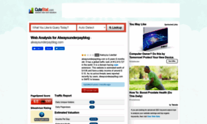 Alwaysunderpayblog.com.cutestat.com thumbnail