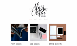 Alyssacarlindesign.com thumbnail