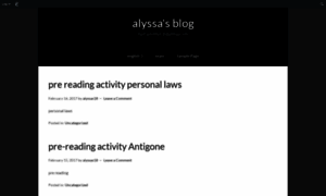 Alyssas18.edublogs.org thumbnail