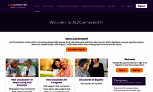 Alzconnect.org thumbnail