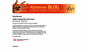 Alzheimerblog.de thumbnail