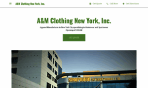 Am-clothing-new-york-inc.business.site thumbnail