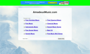 Amadeusmusic.com thumbnail
