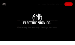 Amaelectricsigns.com thumbnail