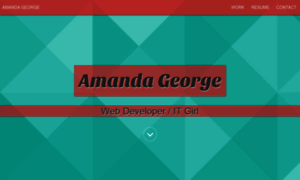 Amanda-george.com thumbnail