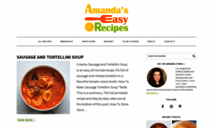 Amandaseasyrecipes.com thumbnail