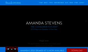 Amandastevens.com.au thumbnail
