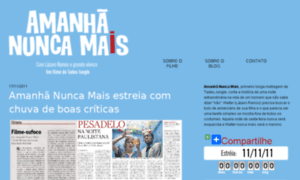 Amanhanuncamais.com.br thumbnail