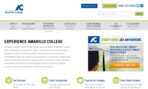 Amarillocollege.net thumbnail