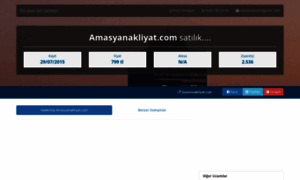 Amasyanakliyat.com thumbnail