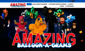 Amazingballoonagrams.com thumbnail