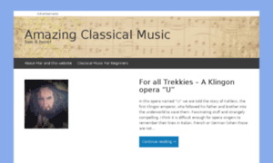 Amazingclassicalmusic.com thumbnail