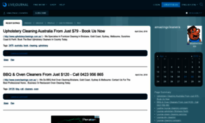 Amazingcleaners.livejournal.com thumbnail