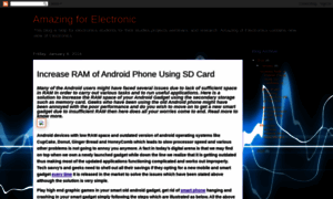 Amazingforelectronic.blogspot.com thumbnail