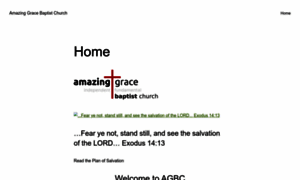 Amazinggracebaptistchurch.org thumbnail