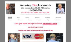 Amazingtimlocksmith.com thumbnail