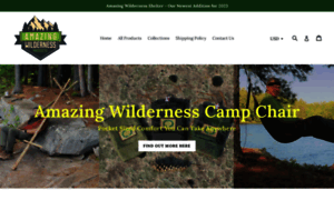 Amazingwildernessproducts.com thumbnail