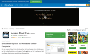 Amazon-cloud-drive.de.softonic.com thumbnail