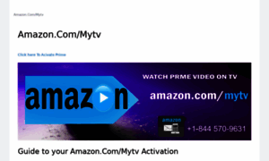 Amazoncommytvs.com thumbnail