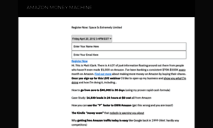 Amazonmoneymachine.com thumbnail