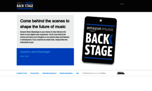 Amazonmusicbackstage.com thumbnail