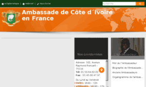 Ambassadecotedivoire.fr thumbnail