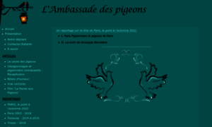 Ambassadedespigeons.com thumbnail