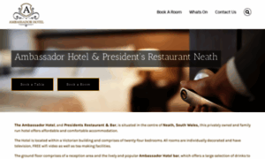 Ambassador-hotel-neath.co.uk thumbnail