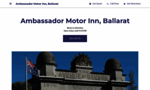 Ambassador-motor-inn-ballarat.business.site thumbnail