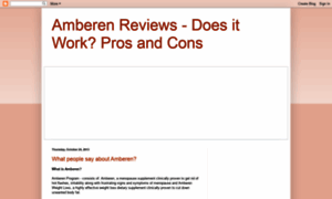 Amberen-review.blogspot.com thumbnail