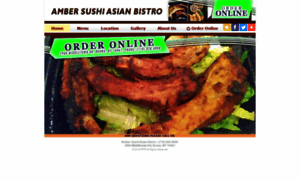 Ambersushiasianbistro.com thumbnail