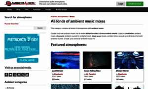 Ambient-music.ambient-mixer.com thumbnail